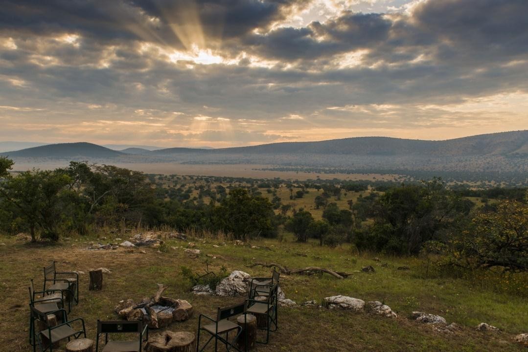 African Parks, Akagera National Park, Karenge Bush Camp, Lake Ihema, Blick, Lagerfeuer, Landschaft, Panorama, Savanne, Camping, Bush Camp, Afrikarma, Afrikarma Safaris, Afrikarma Safaris. Wildnis. Hautnah., Afrikarma.de