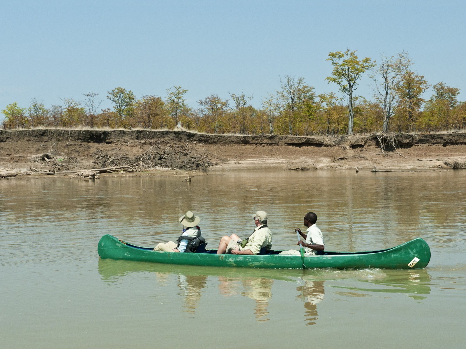 Kalamu Lagoon Camp: Kanuausflug am Starbed Camp