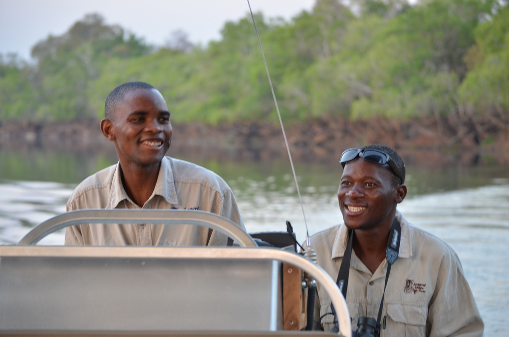 Leopard Lodge: Zwei Guides