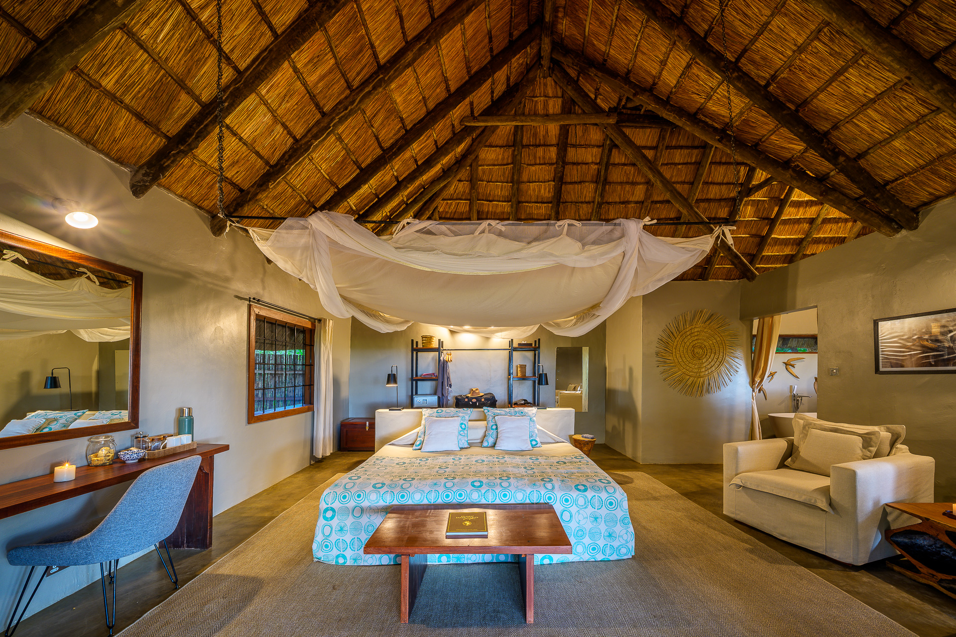 Luangwa River Camp: Schlafbereich