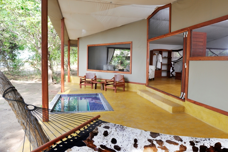 Potato Bush Camp: Veranda Potato Bush Camp: Veranda