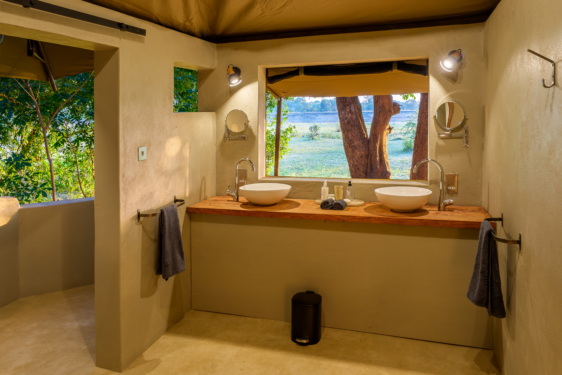 Tena Tena Camp: Badezimmer