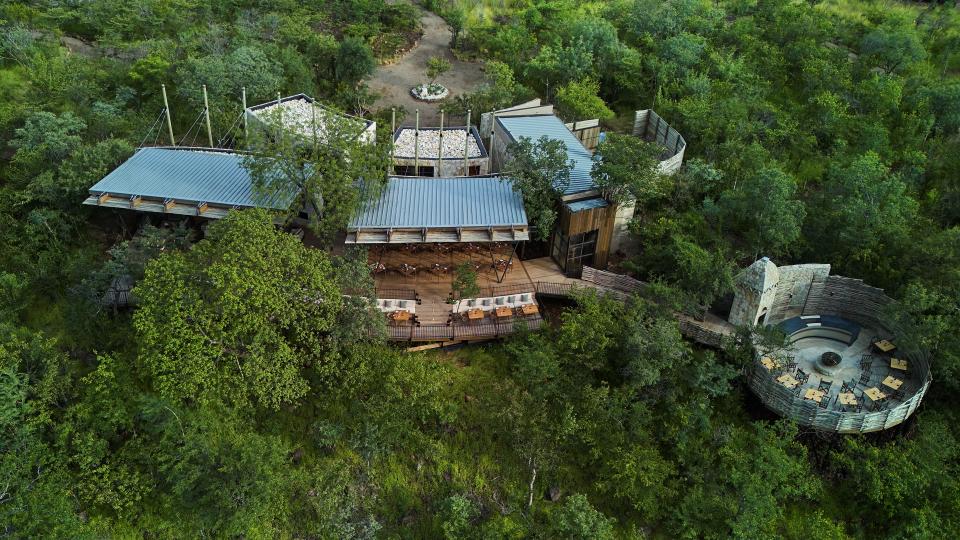 Bupenyu Lodge: Aus der Vogelperspektive