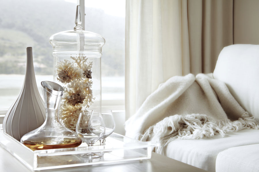 Leisure Isle Lodge: Sherry und Gläser