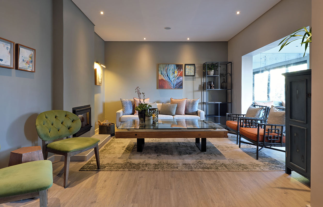 Green Point, Tree House Boutique Hotel, Victoria & Alfred Waterfront, Living Room, Lounge, Afrikarma, Afrikarma Safaris, Afrikarma Safaris. Wildnis. Hautnah., Afrikarma.de