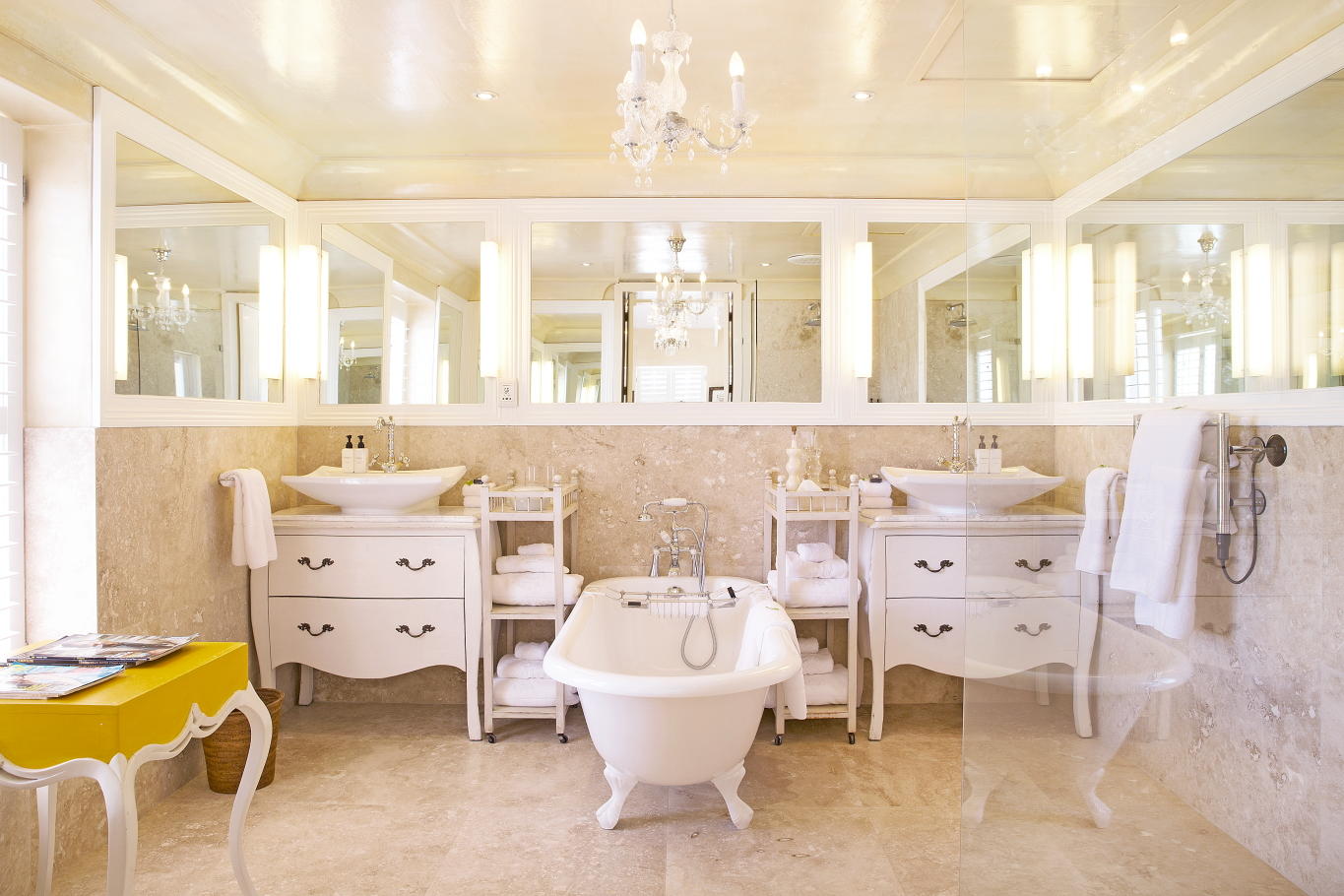 Birkenhead House: Das Bad in einem Superior Zimmer