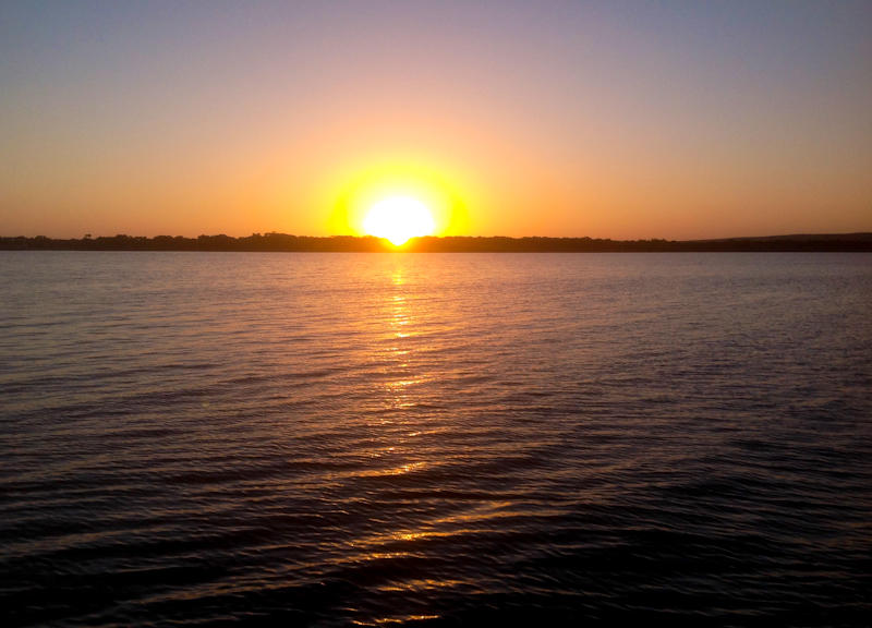 De Hoop Collection Lodge: Sonnenuntergang