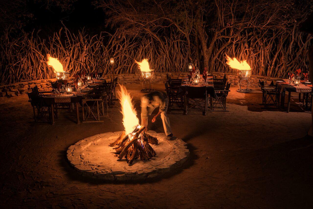 Impodimo Game Lodge: An der Boma