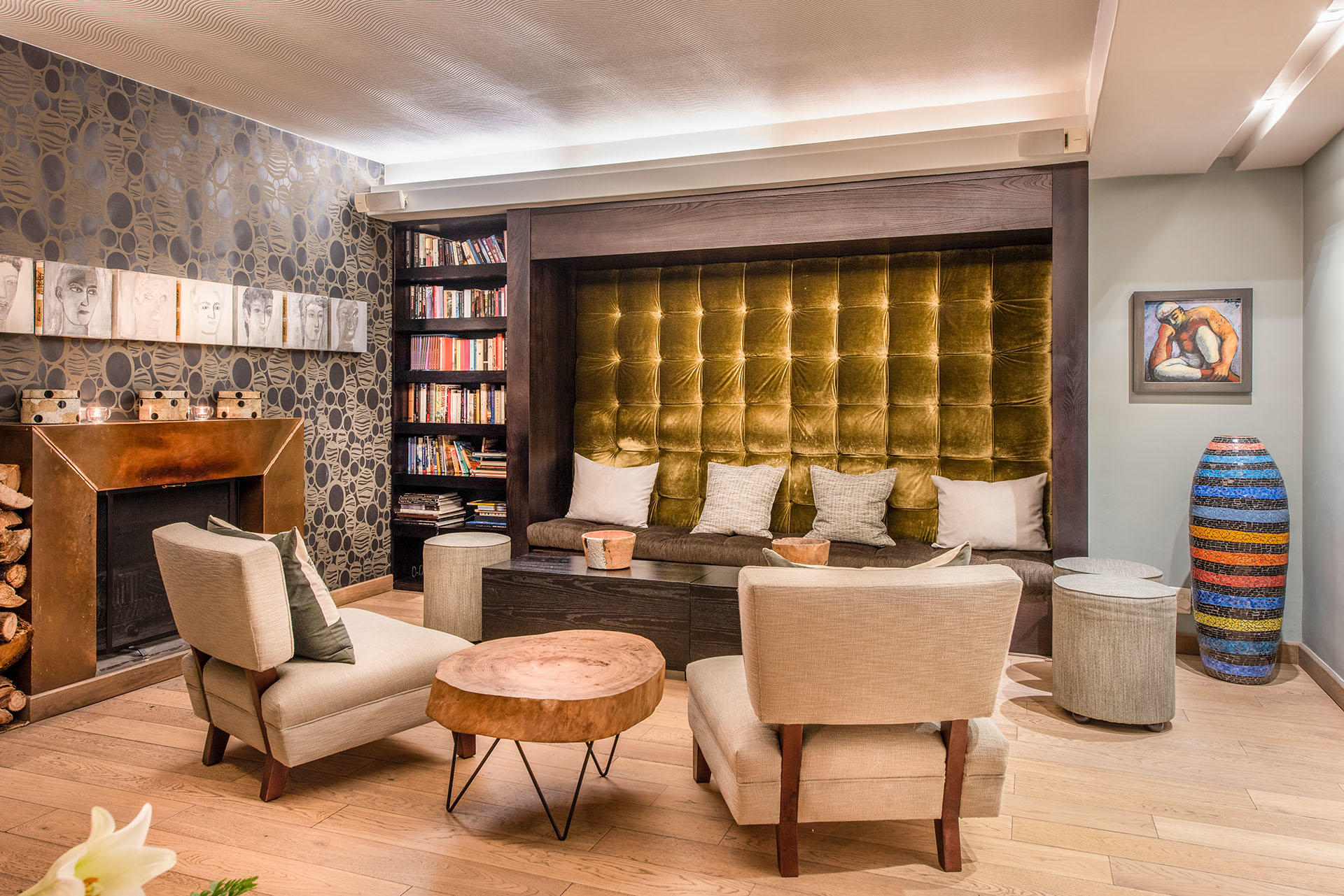 Kensington Place Boutique-Hotel: Die Lounge