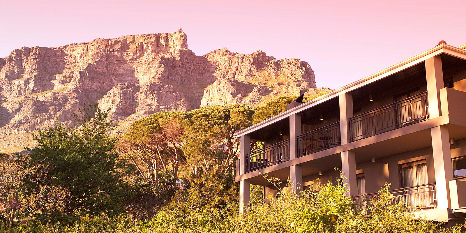 Kensington Place Boutique-Hotel: Blick auf den Tafelberg