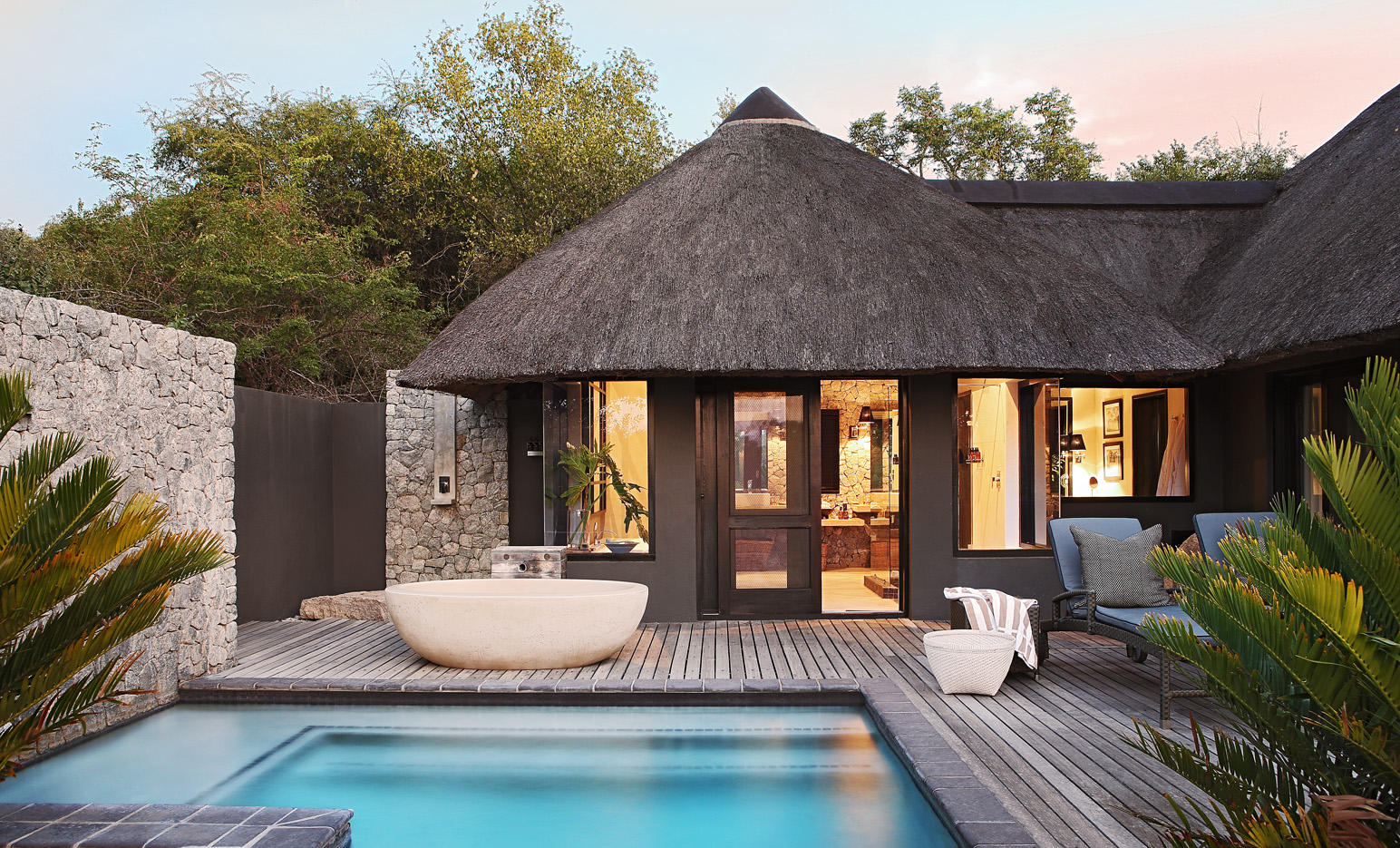 Londolozi Private Granite Suites, Luxus Safari, Sabi Sands, Gästeunterkünfte, Afrikarma Safaris, Afrikarma Safaris - Wildnis. Hautnah., afrikarma.de