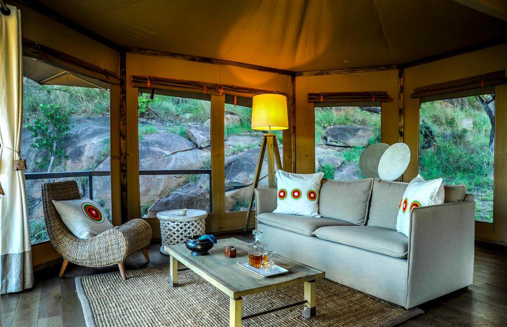 lemala kuria hills, lemala kuria hills bilder, lemala kuria hills lodge, serengeti safari, einrichtung, lounge, suite, unterkunft, zelt
