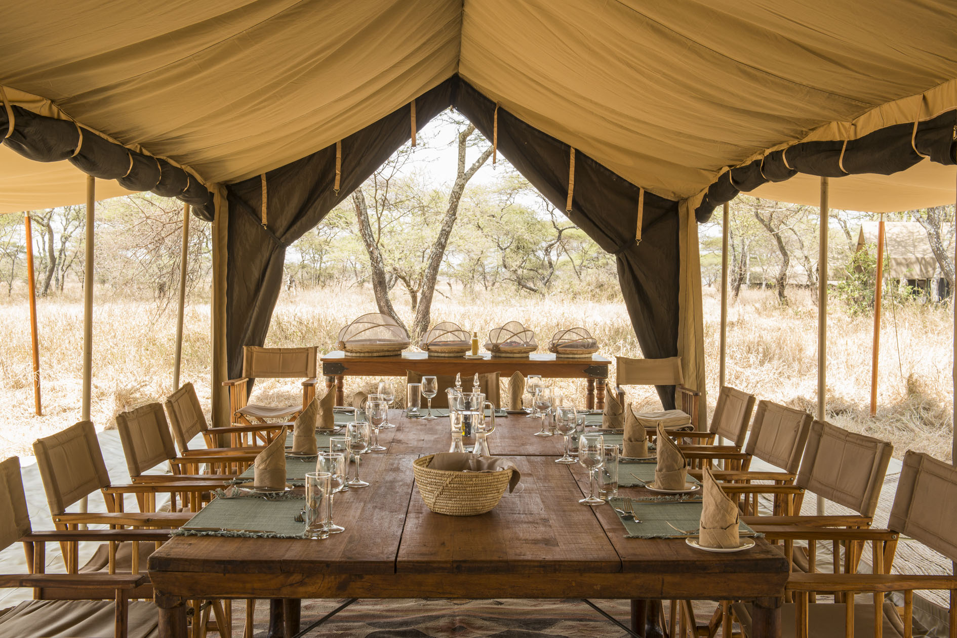 Serengeti TMC SSC Mobile camping, nomad tanzania serengeti safari camp, serengeti migration safari, serengeti safari camp, serengeti safari camp bilder, serengeti safari camp nomad, essen, speisesaal