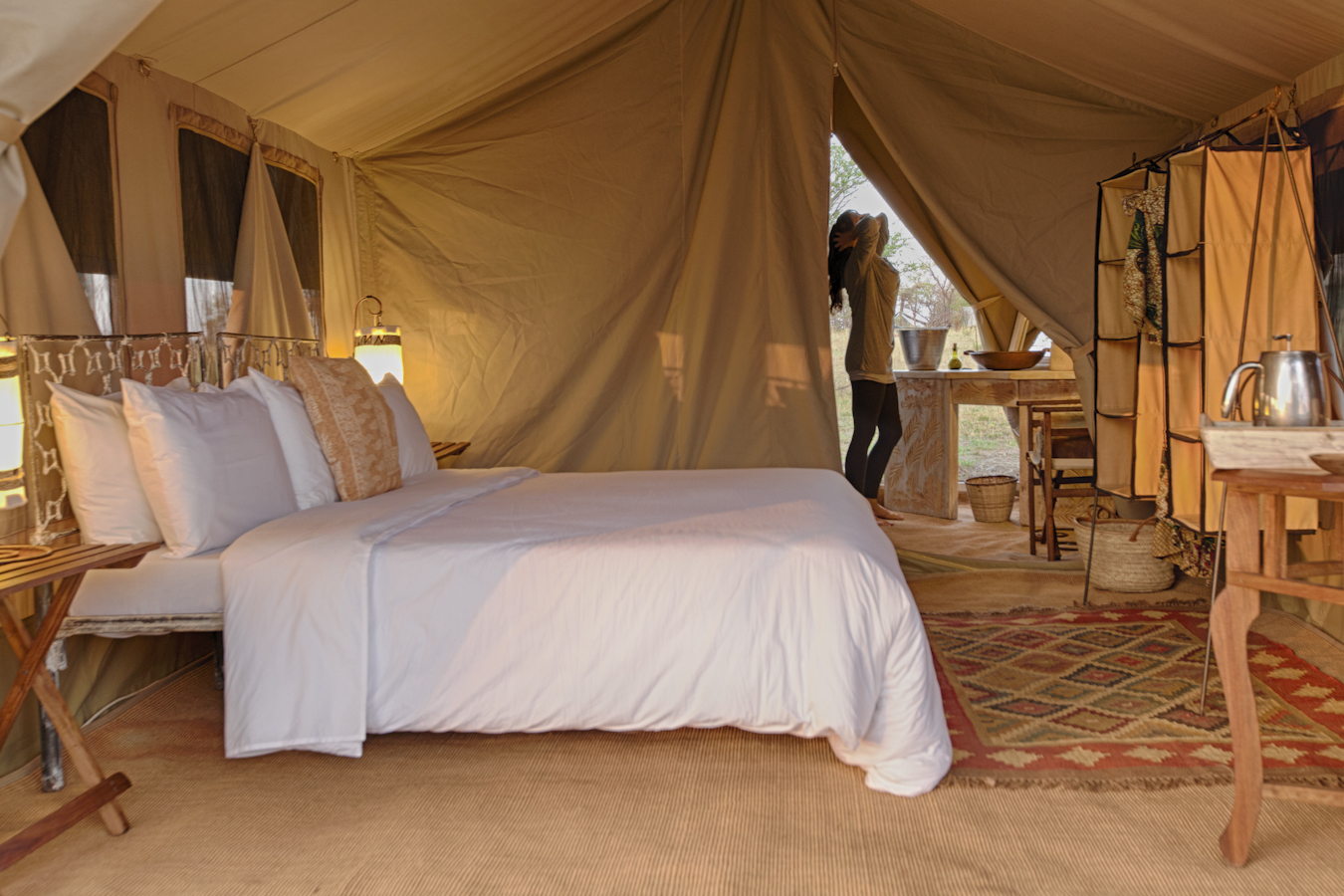 Serian's Serengeti Mobile Kusini Camp: Safari Tent Doppelbett