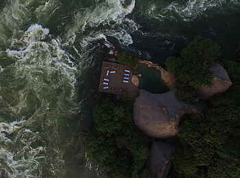 Lemala Wildwaters Lodge: Luftbild Lemala Wildwaters Lodge: Luftbild