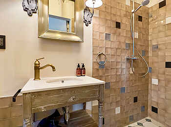 Brigadoon Boutique Guesthouse: Ein Badezimmer Brigadoon Boutique Guesthouse: Ein Badezimmer