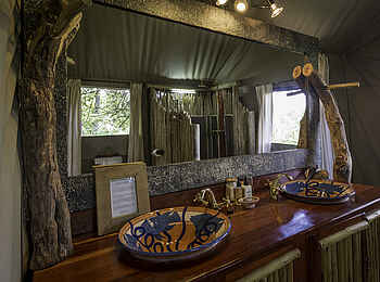 Jacana Camp: Bad Innenansicht Jacana Camp: Bad Innenansicht