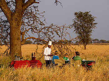 Kubu Kubu Tented Camp: Frühstück im Freien