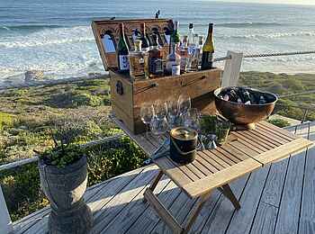 Lekkerwater Beach Lodge: Sundowner Bar Lekkerwater Beach Lodge: Sundowner Bar