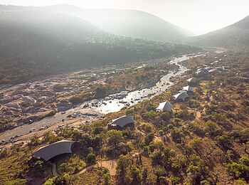 Madwaleni River Lodge: Lage