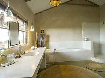 Mkombe's House Lamai: Badezimmer