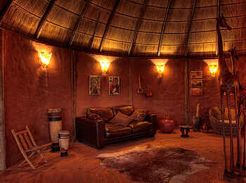 Okuti Camp: Chaletinterieur