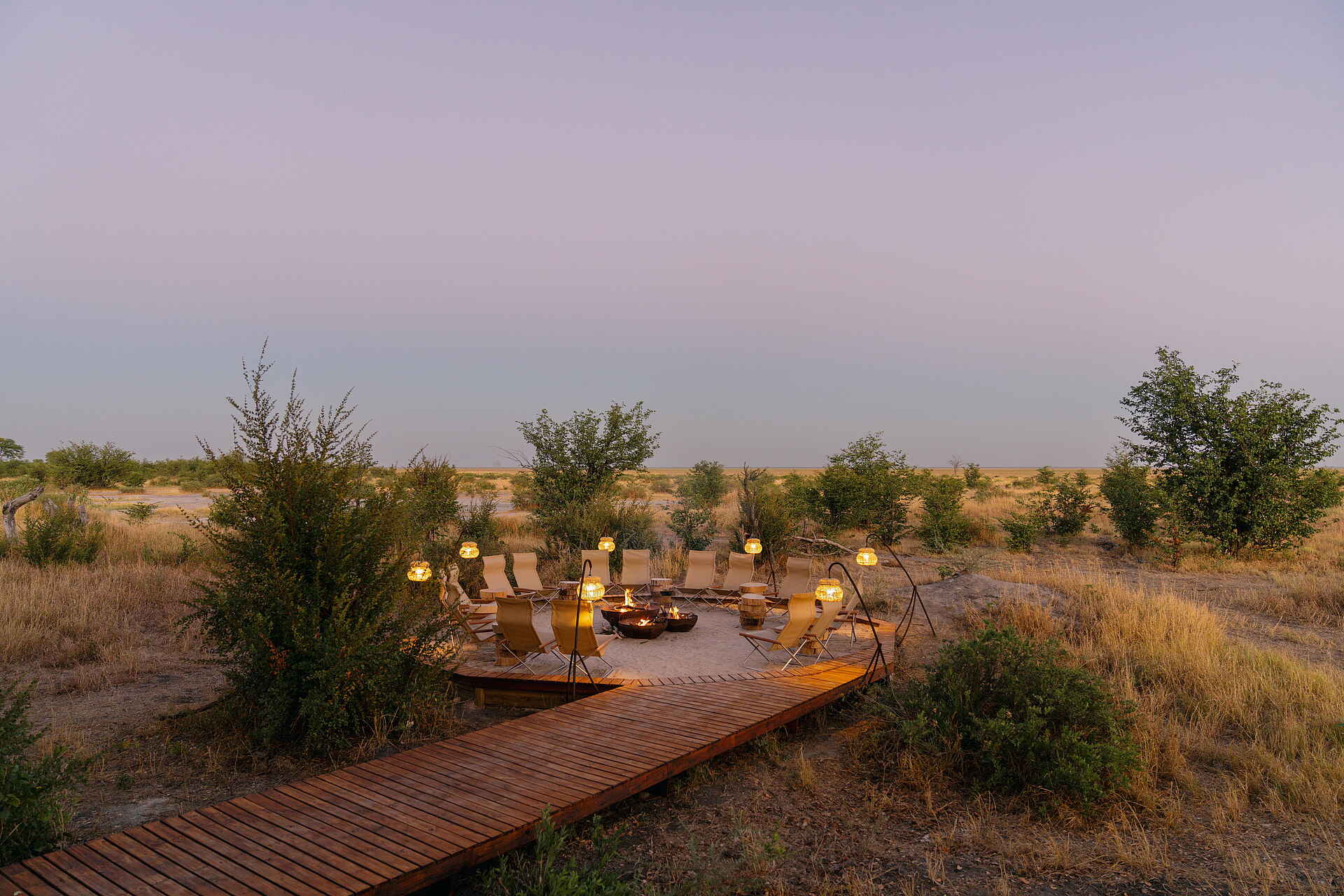 Wilderness Mokete Camp: Lagerfeuerstelle in der Natur Wilderness Mokete Camp: Lagerfeuerstelle in der Natur