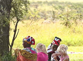 Naboisho Camp: Handarbeitsstunde