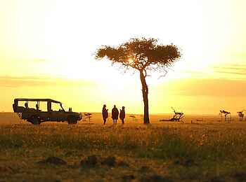 Basecamp Masai Mara: Sonnenuntergang Basecamp Masai Mara: Sonnenuntergang