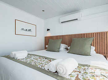 Chobe Princess: Ein Doppelbett Chobe Princess: Ein Doppelbett