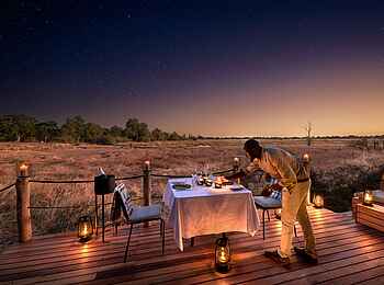 Khwai Lediba: Private Dinner Khwai Lediba: Private Dinner