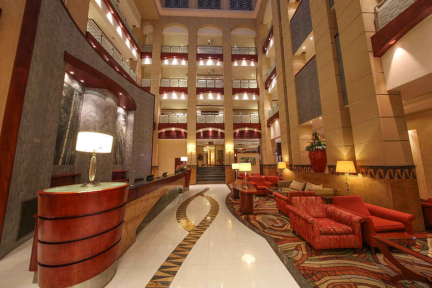 Kigali Serena Hotel: Die Lobby Kigali Serena Hotel: Die Lobby