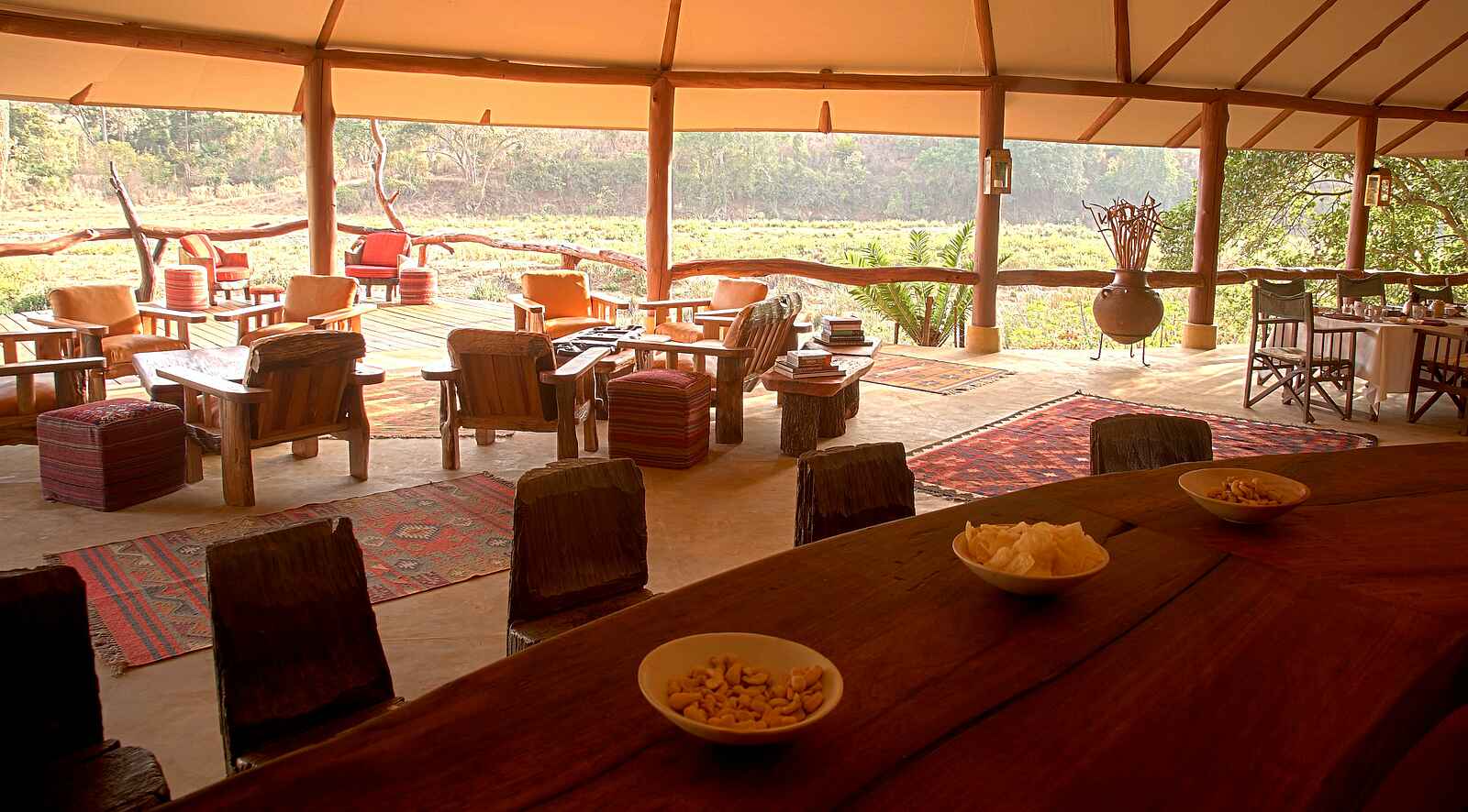 Kitich Camp: Main Lounge und Speisesaal Kitich Camp: Main Lounge und Speisesaal