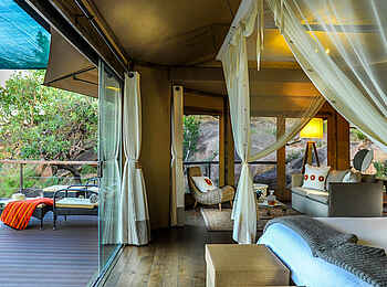 Lemala Kuria Hills: Helle Einrichtung