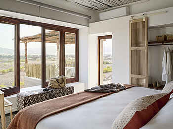 Okahirongo Elephant Lodge: Blick aus dem Schlafzimmer Okahirongo Elephant Lodge: Blick aus dem Schlafzimmer