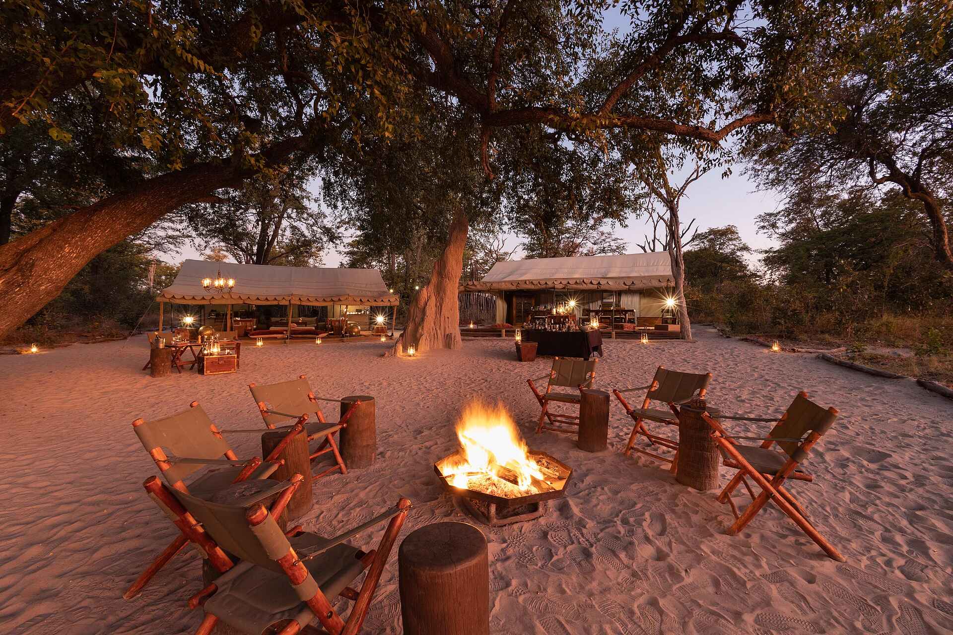 Selinda Explorers Camp: Die Boma