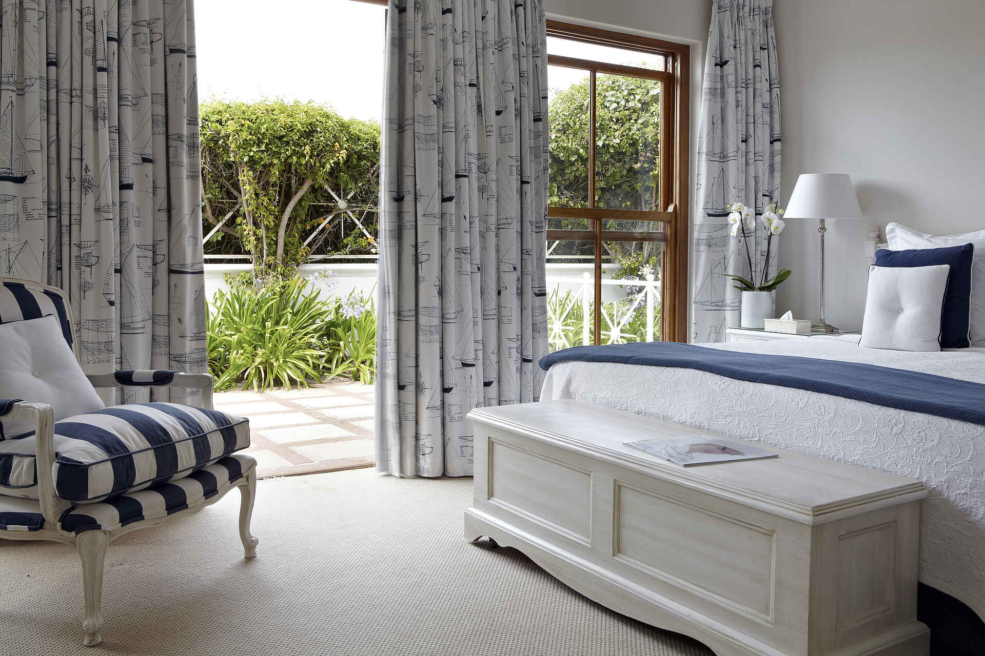 The Plettenberg: Blick ins Grüne vom Luxury Double