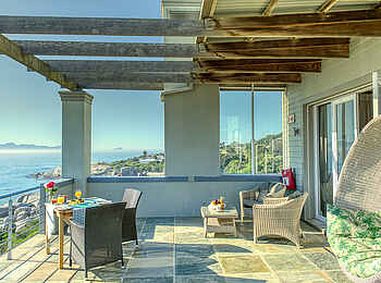 Tintswalo Boulders Boutique-Hotel: Die Terrasse der Premier Sea Facing Suite Tintswalo Boulders Boutique-Hotel: Die Terrasse der Premier Sea Facing Suite