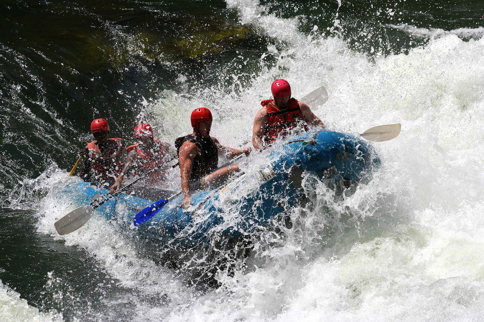 Victoria Falls Hotel: Wildwasser-Rafting Victoria Falls Hotel: Wildwasser-Rafting