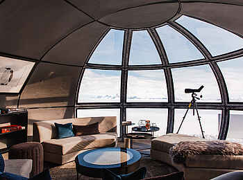 Echo Base Camp: Blick hinaus