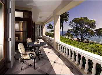 Ellerman House: Suite - Balkon mit Blick Ellerman House: Suite - Balkon mit Blick