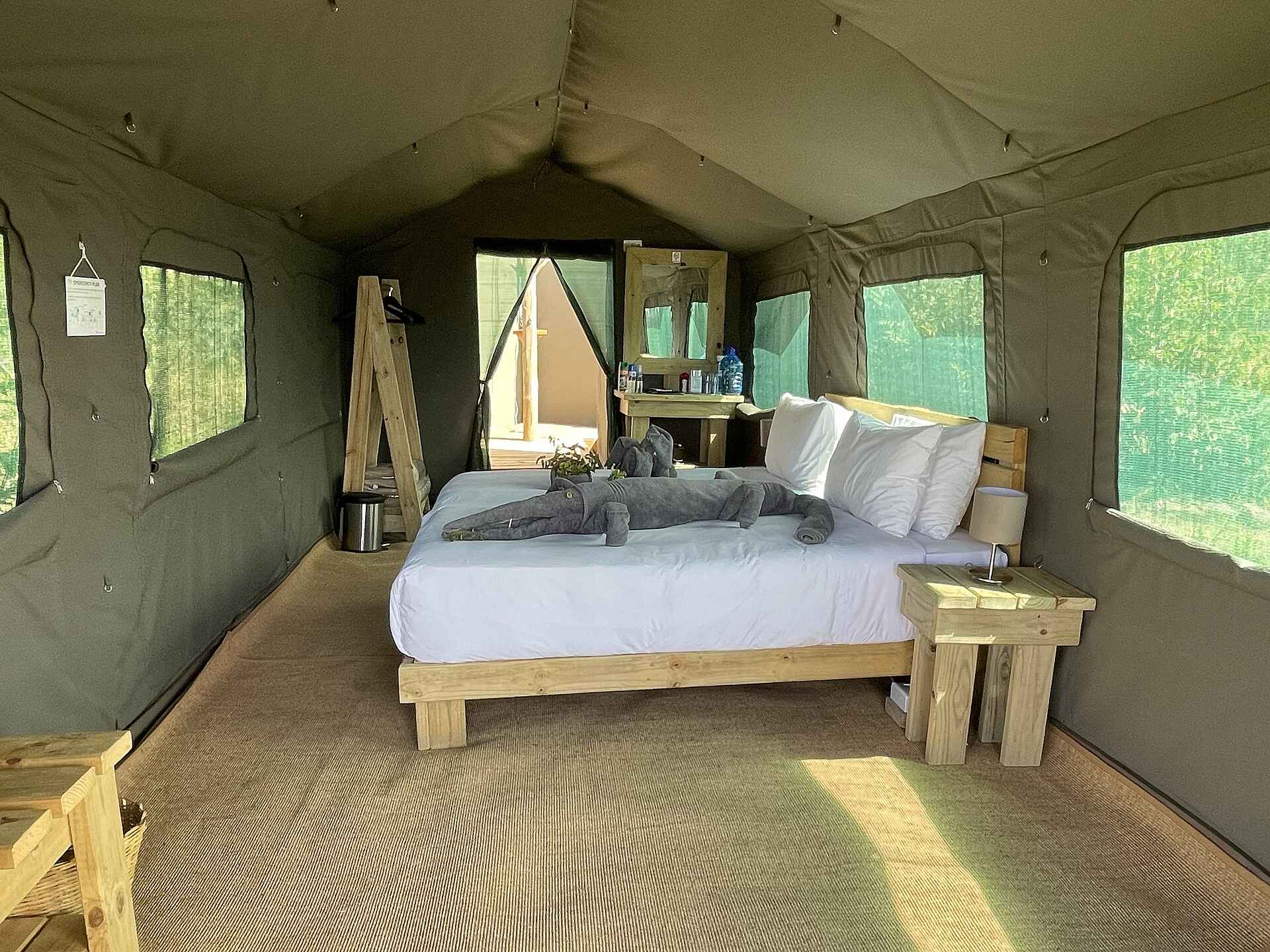 Great Tsau Hill Camp: Gästezelt