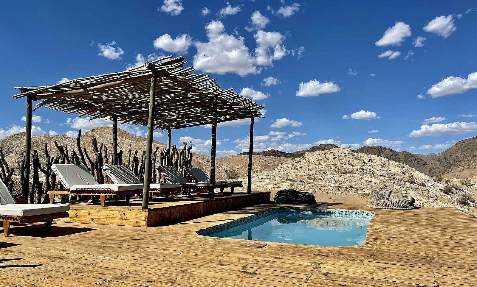 Hoanib Valley Camp: Der Pool Hoanib Valley Camp: Der Pool