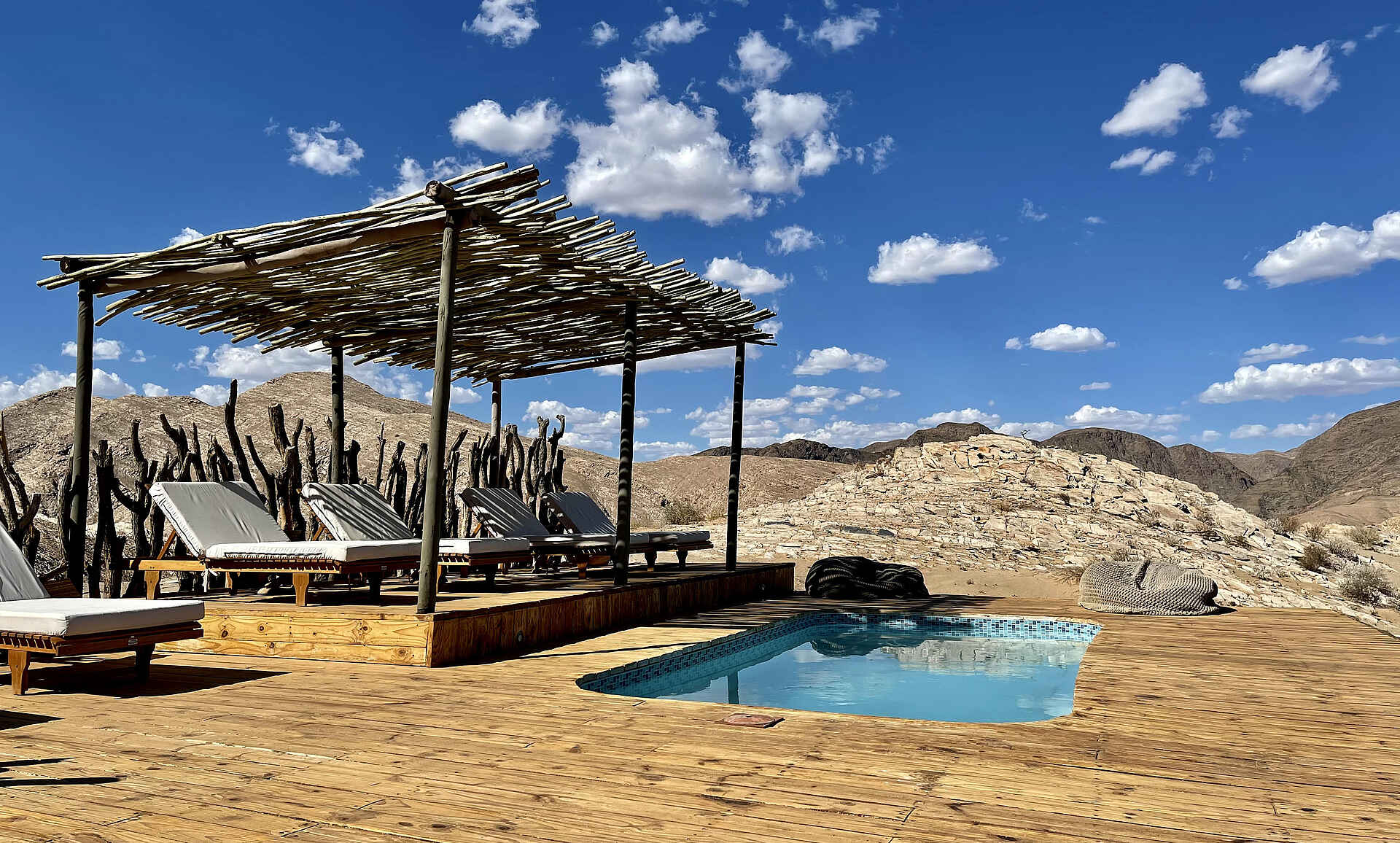 Hoanib Valley Camp: Der Pool