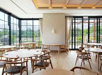 Leeu Estates: Blick nach draußen