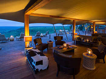 Loisaba Tented Camp: Lounge Loisaba Tented Camp: Lounge