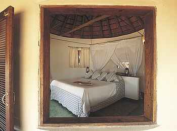 Nsefu Camp: Doppelbett