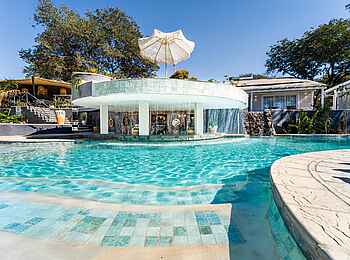Shongwe Samanzi Lodge: Der Hauptpool