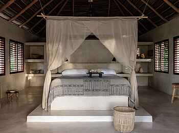 Sussurro: Bungalow mit Doppelbett Sussurro: Bungalow mit Doppelbett