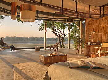 Time + Tide Chinzombo: Schlafzimmer der Villa